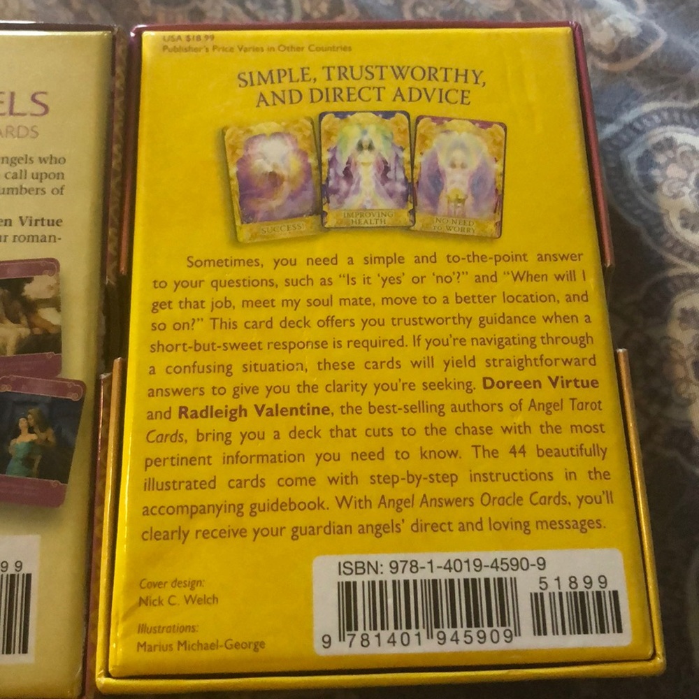 Authentic Oop Doreen Virtue Oracle Decks - image 8